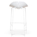 65cm Bar Stool - Full White - image 5