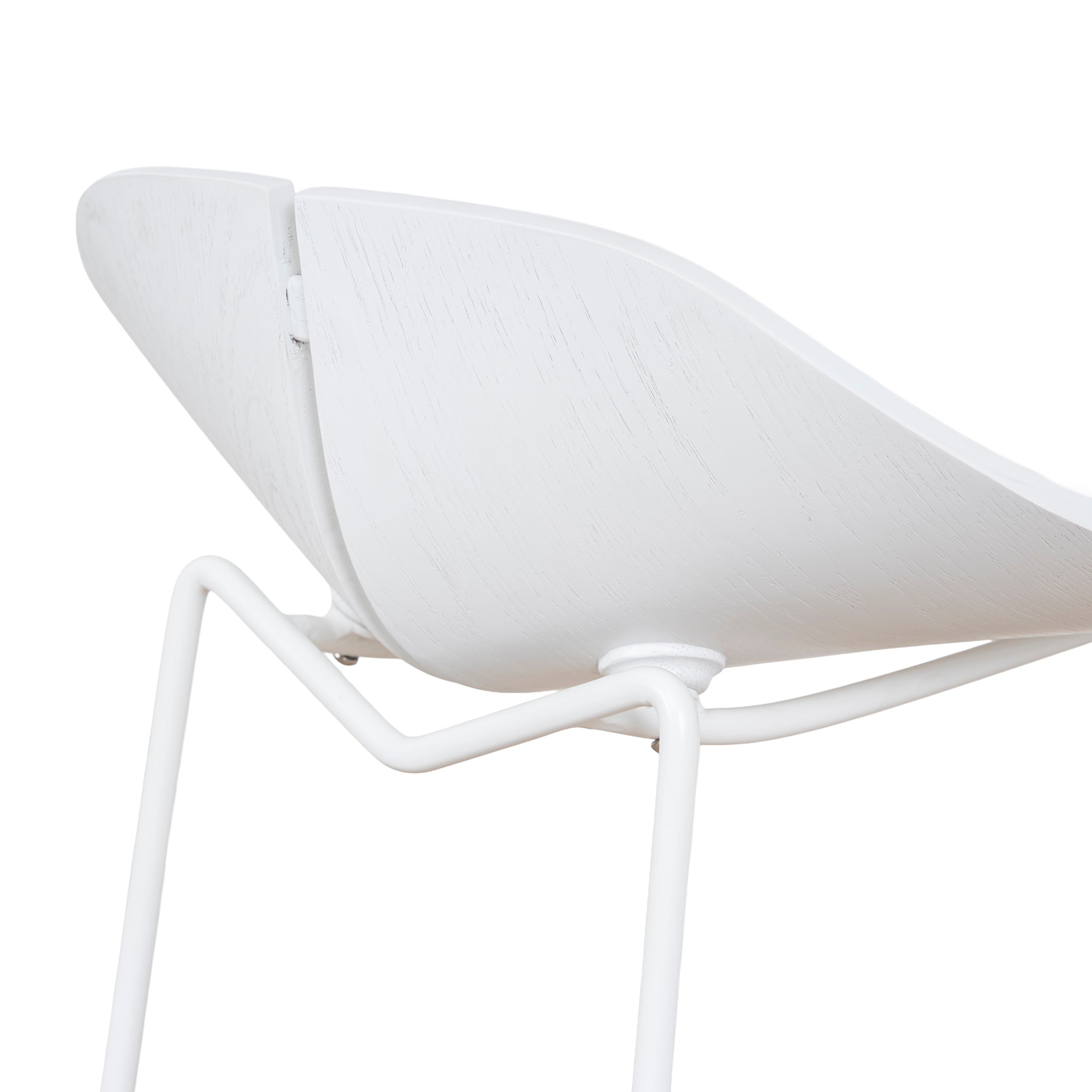 65cm Bar Stool - Full White - image 7