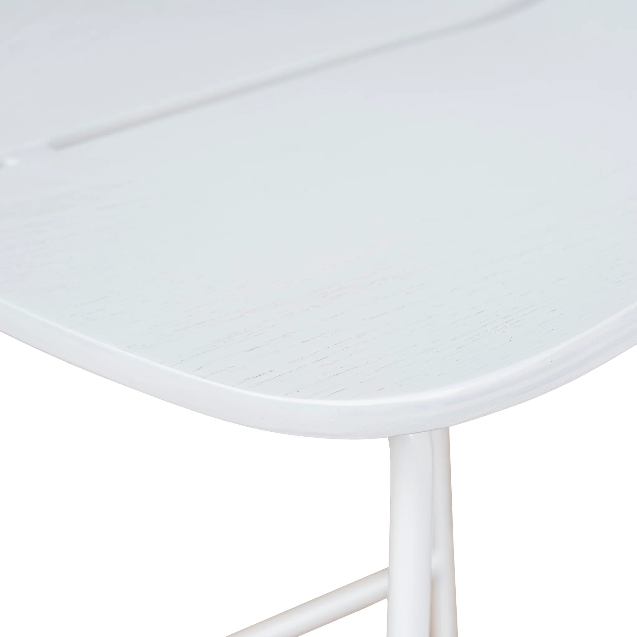 Minara 65cm Bar Stool - Full White