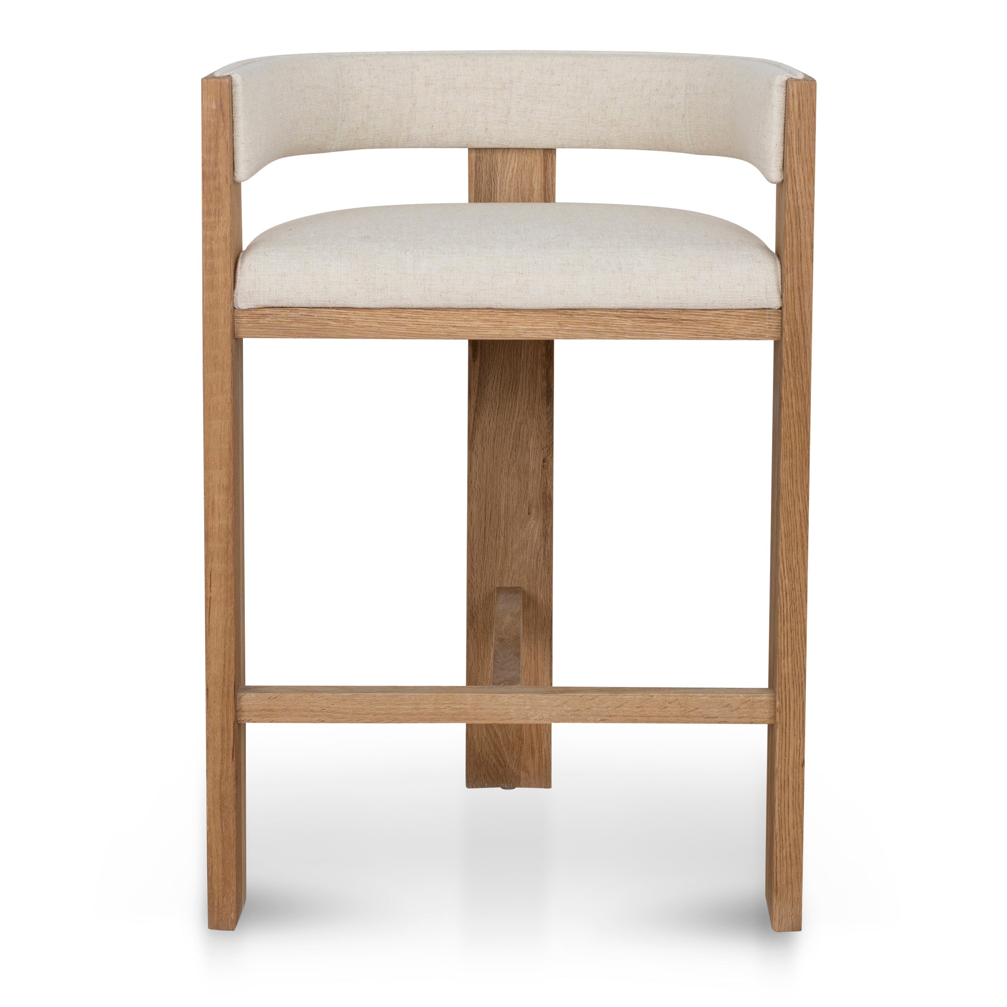 CBS10557-LJ Natural Barstool - Dawn Beige