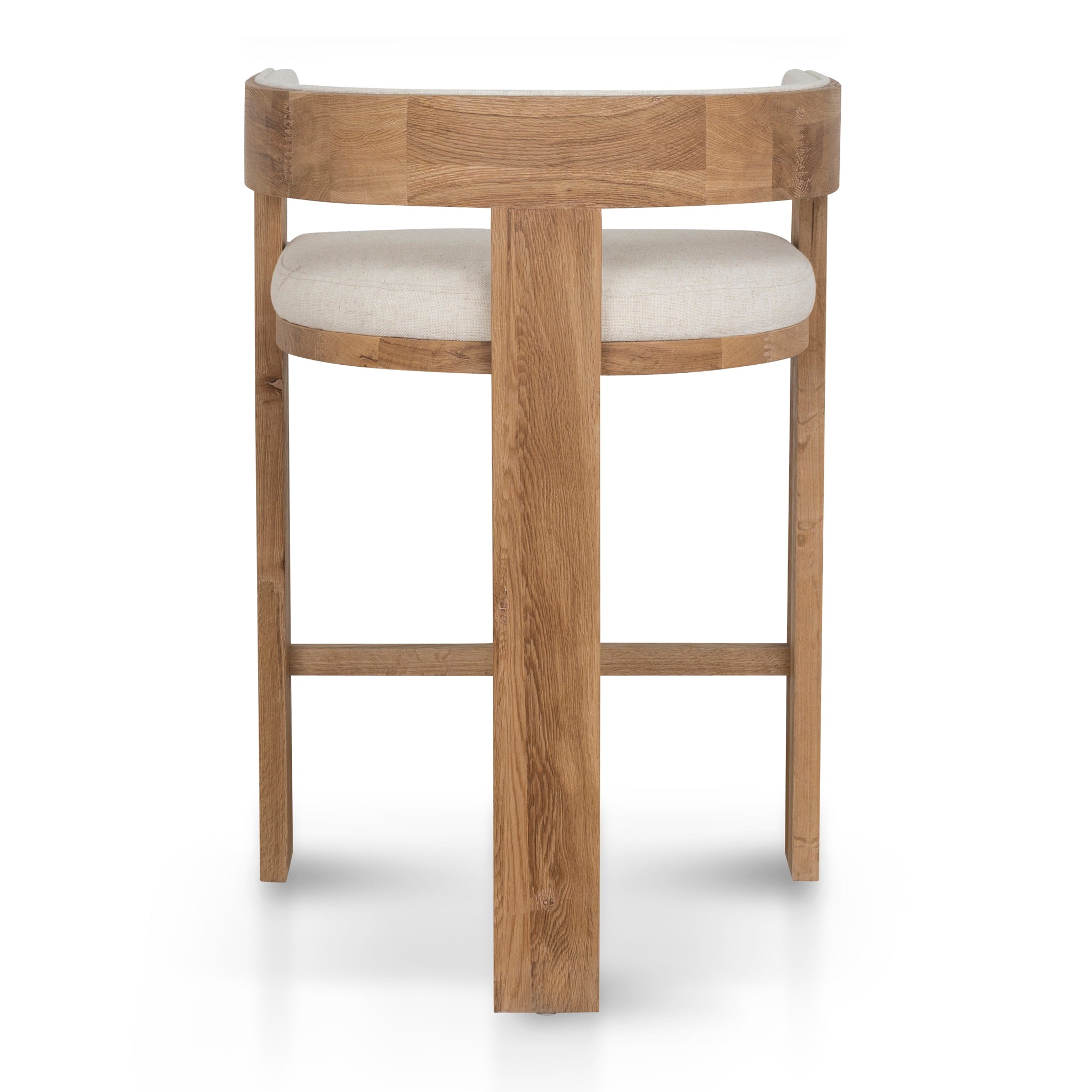 CBS10557-LJ Natural Barstool - Dawn Beige