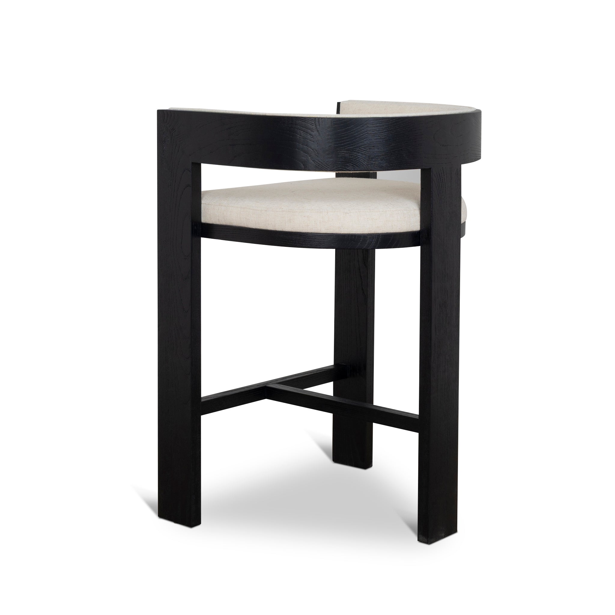 Black ELM Barstool - Dawn Beige - image 4