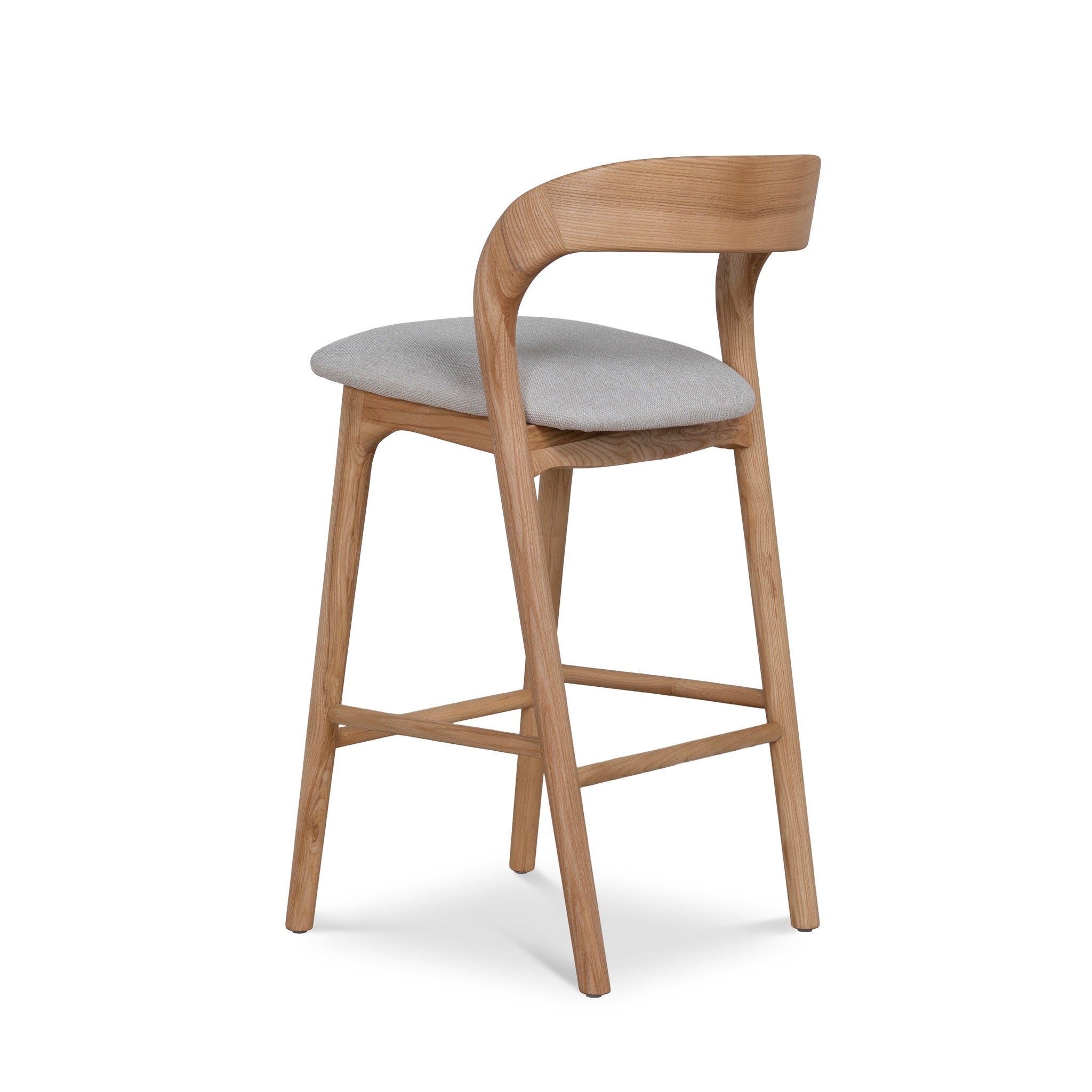 65cm Natural Bar Stool - Naxos Beige - image 4