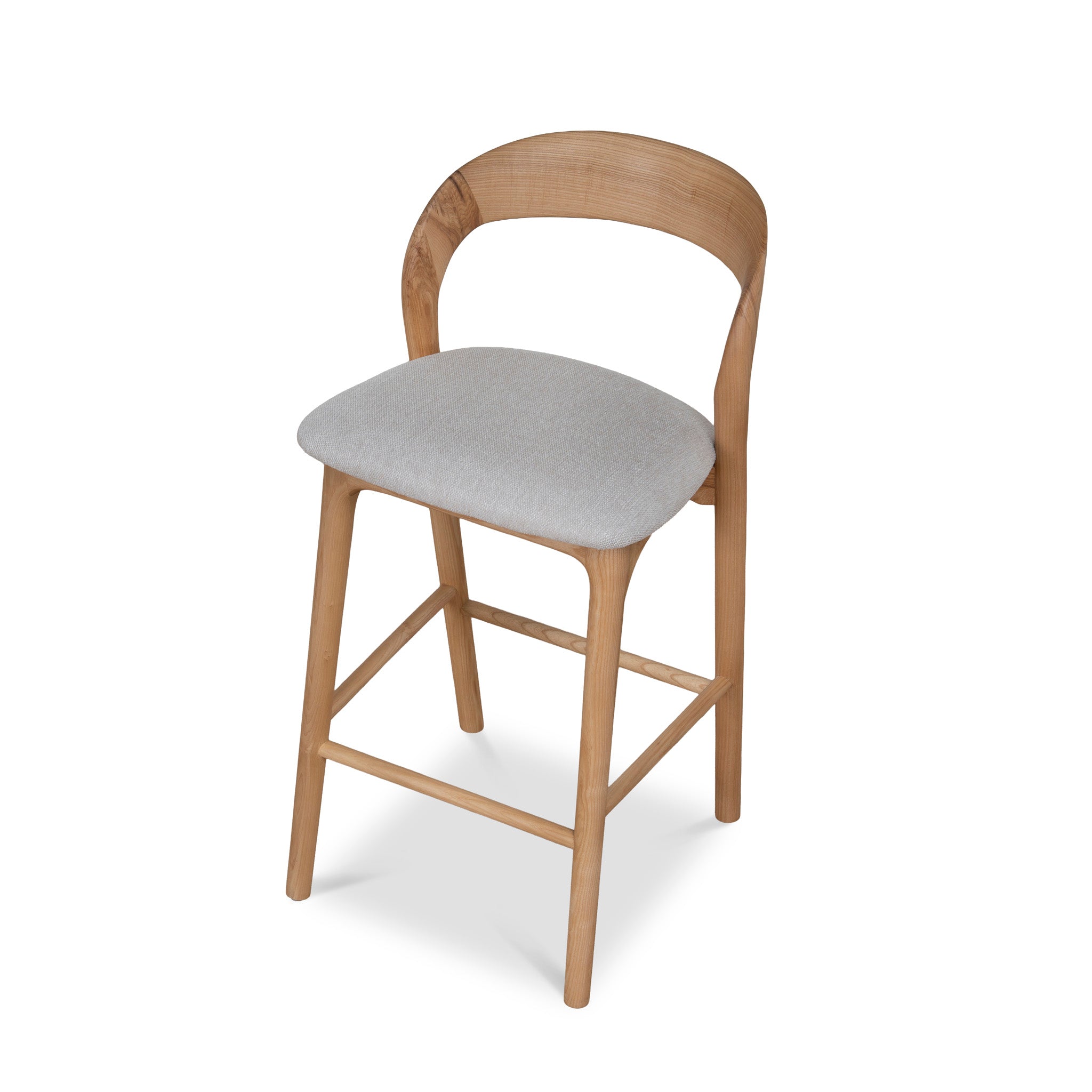 65cm Natural Bar Stool - Naxos Beige - image 6