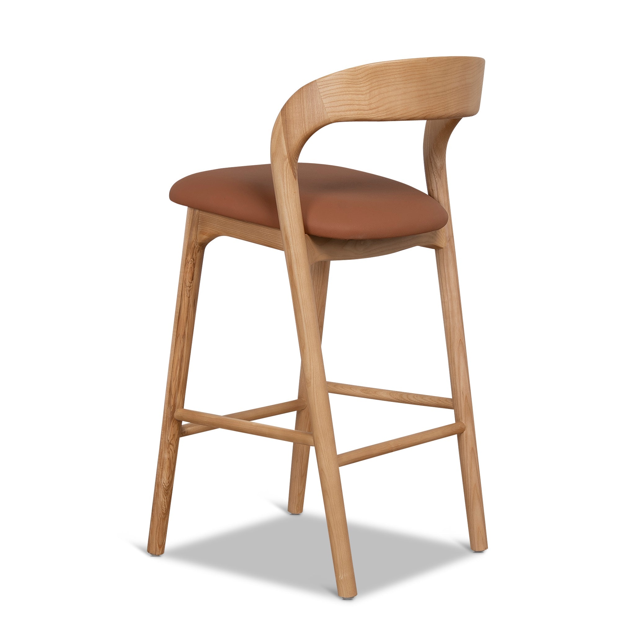 CBS10567-NX 65cm Natural Bar Stool - Naxos Tan