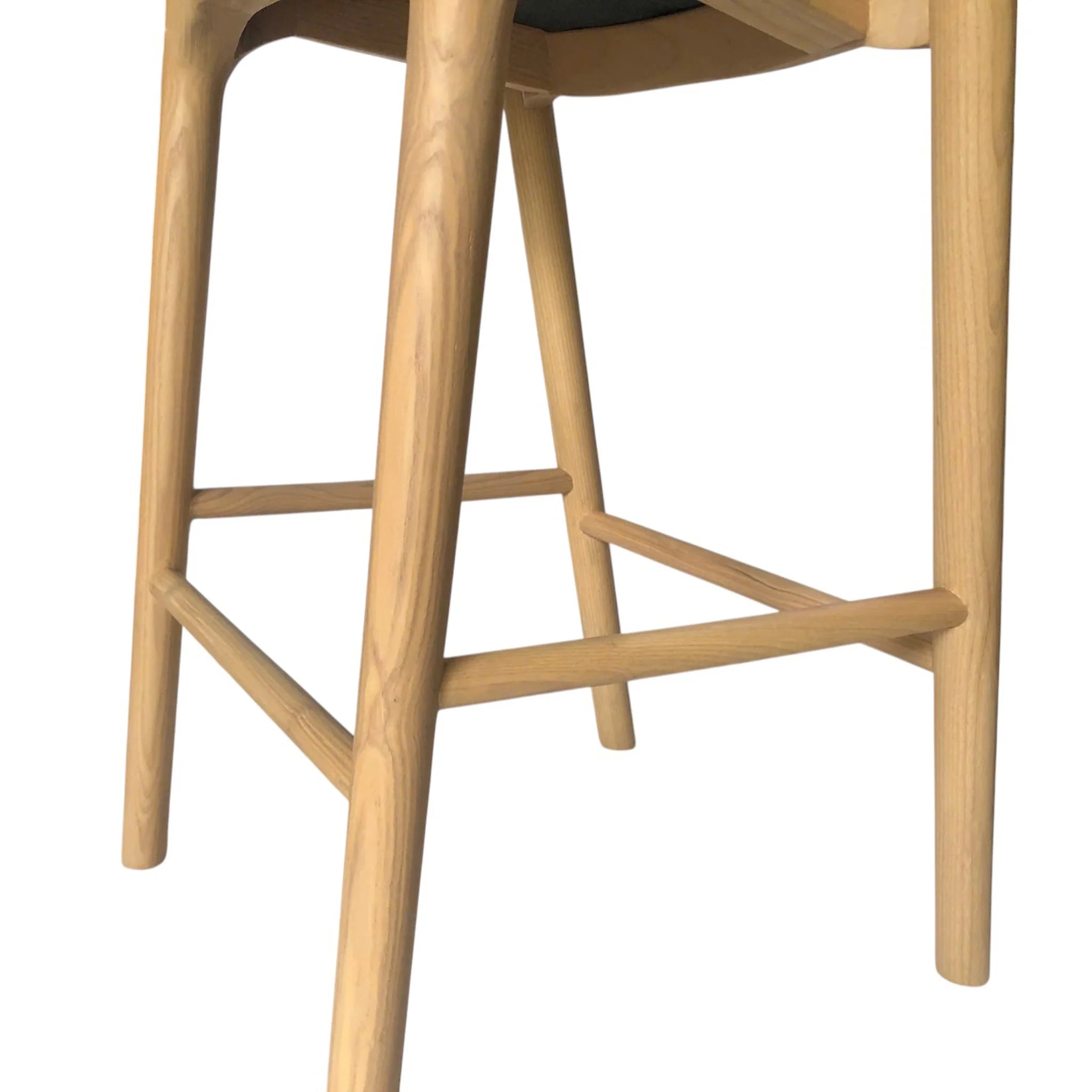 Canova 65cm Natural Bar Stool - Naxos Tan