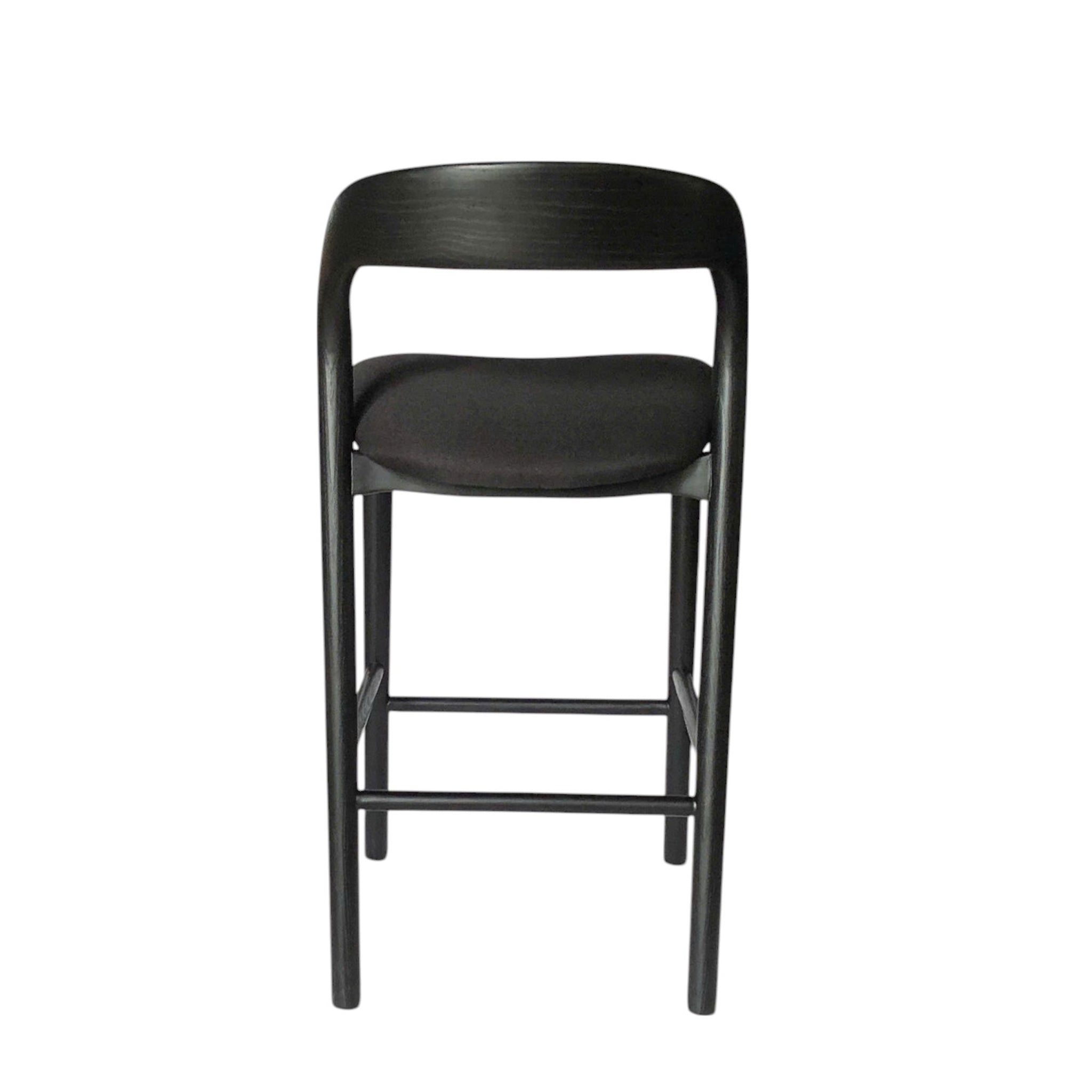 CBS10568-NX 65cm Bar Stool - Full Black