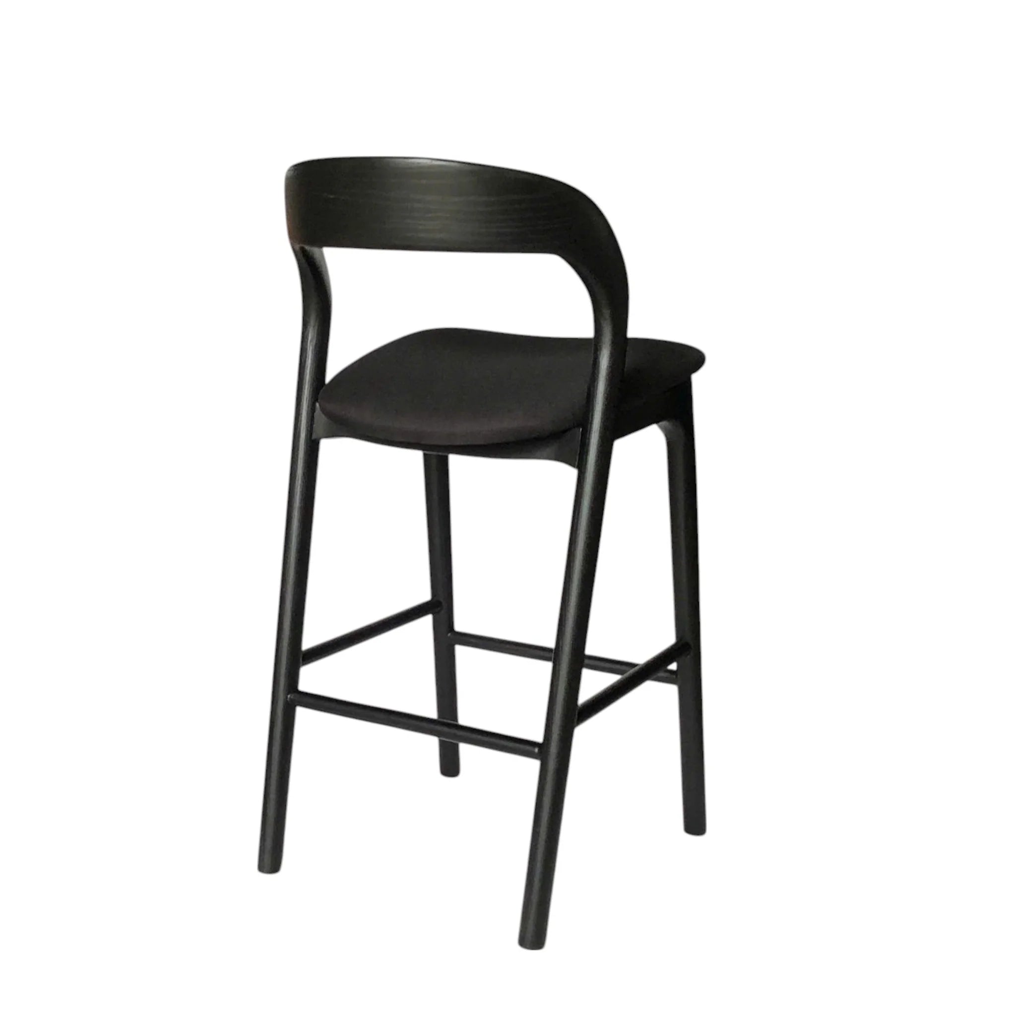 Talavera 65cm Bar Stool - Full Black