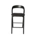 Showcasing Talavera 65cm Bar Stool - Full Black BS10568-NX Bar Stool by Calibre Furniturs