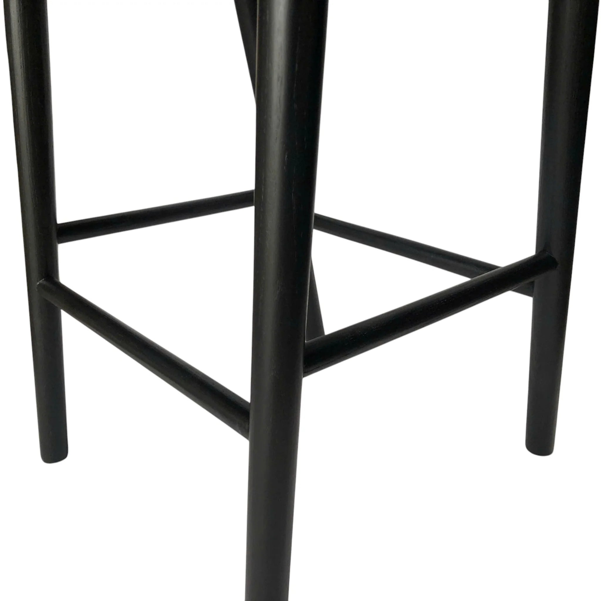 Talavera 65cm Bar Stool - Full Black