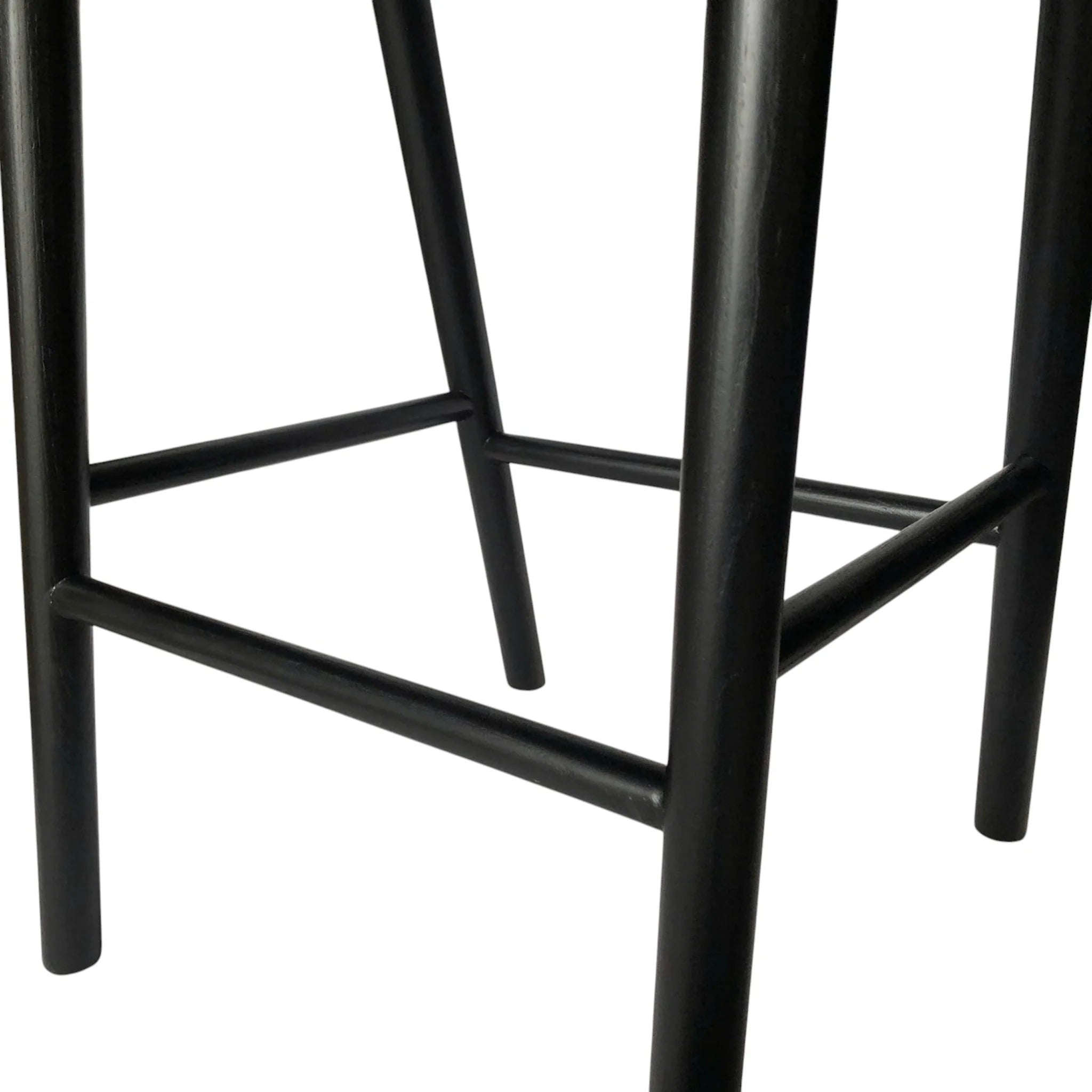 Talavera 65cm Bar Stool - Full Black