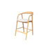 Showcasing Dekebela Natural Bar Stool - Naxos Beige BS10578-NX Bar Stool by Calibre Furniturs