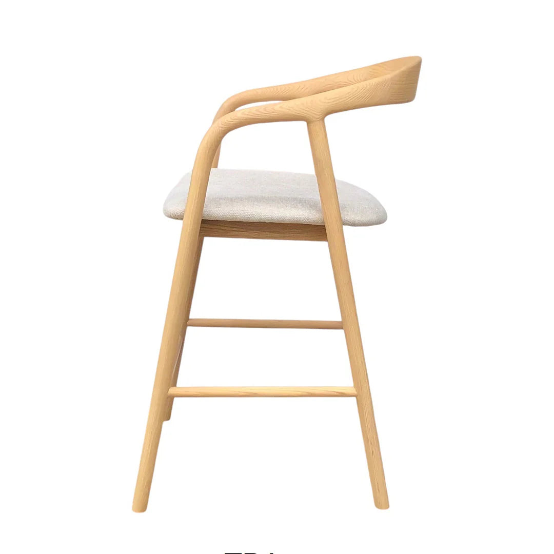 Dekebela Natural Bar Stool - Naxos Beige