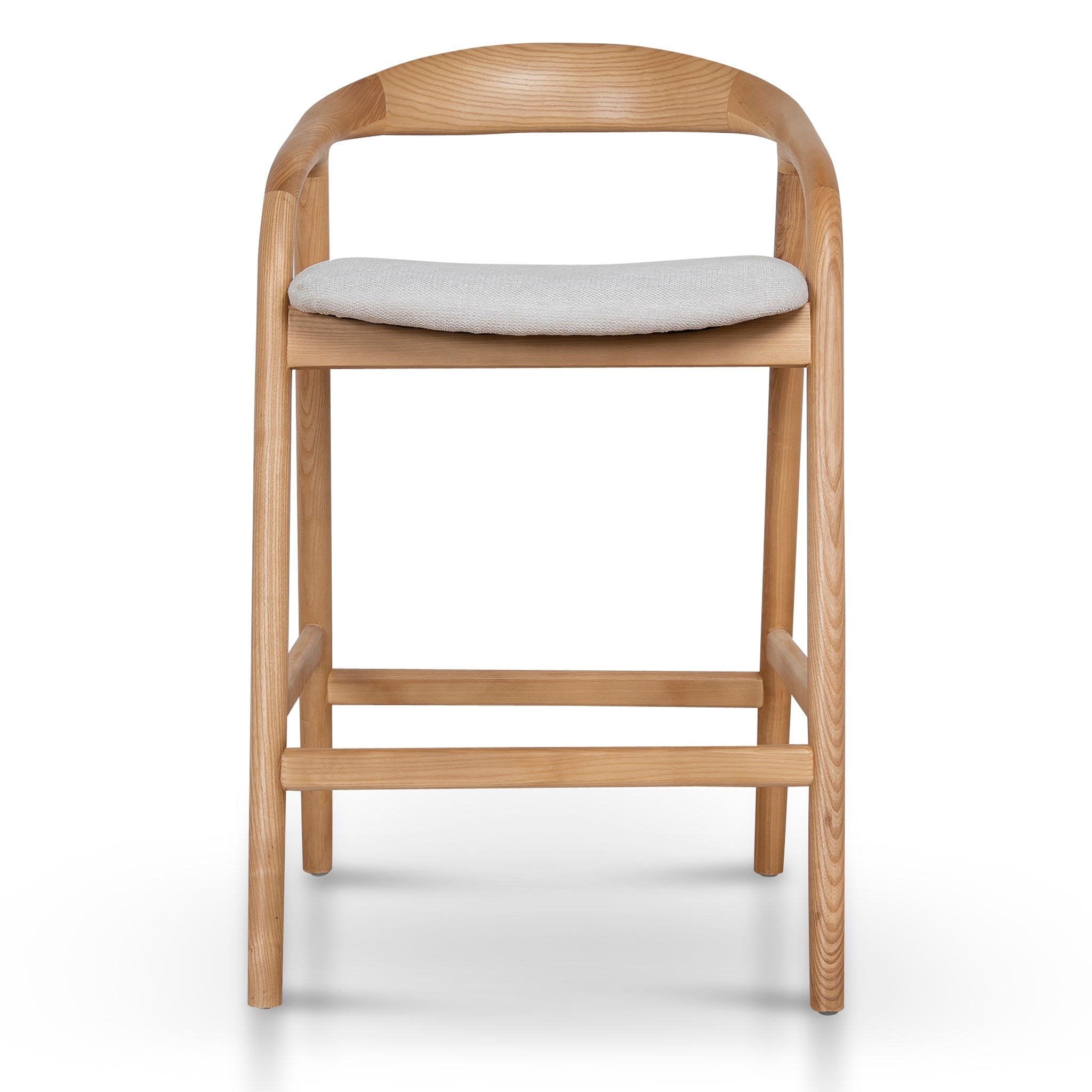 Natural Bar Stool - Naxos Beige - image 2