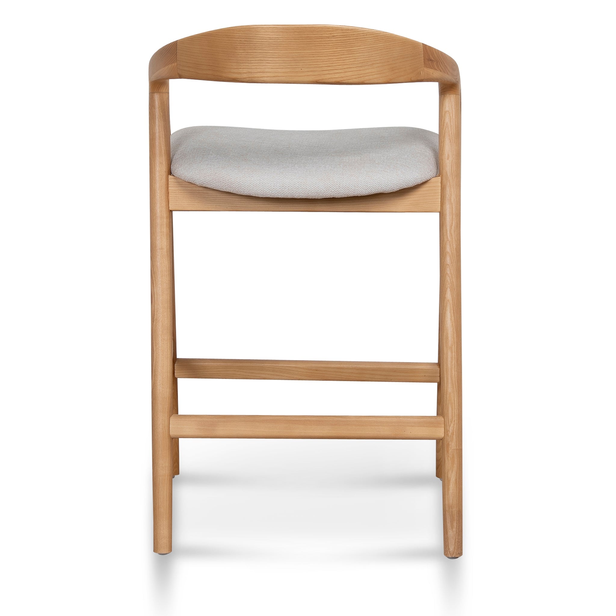 Natural Bar Stool - Naxos Beige - image 5