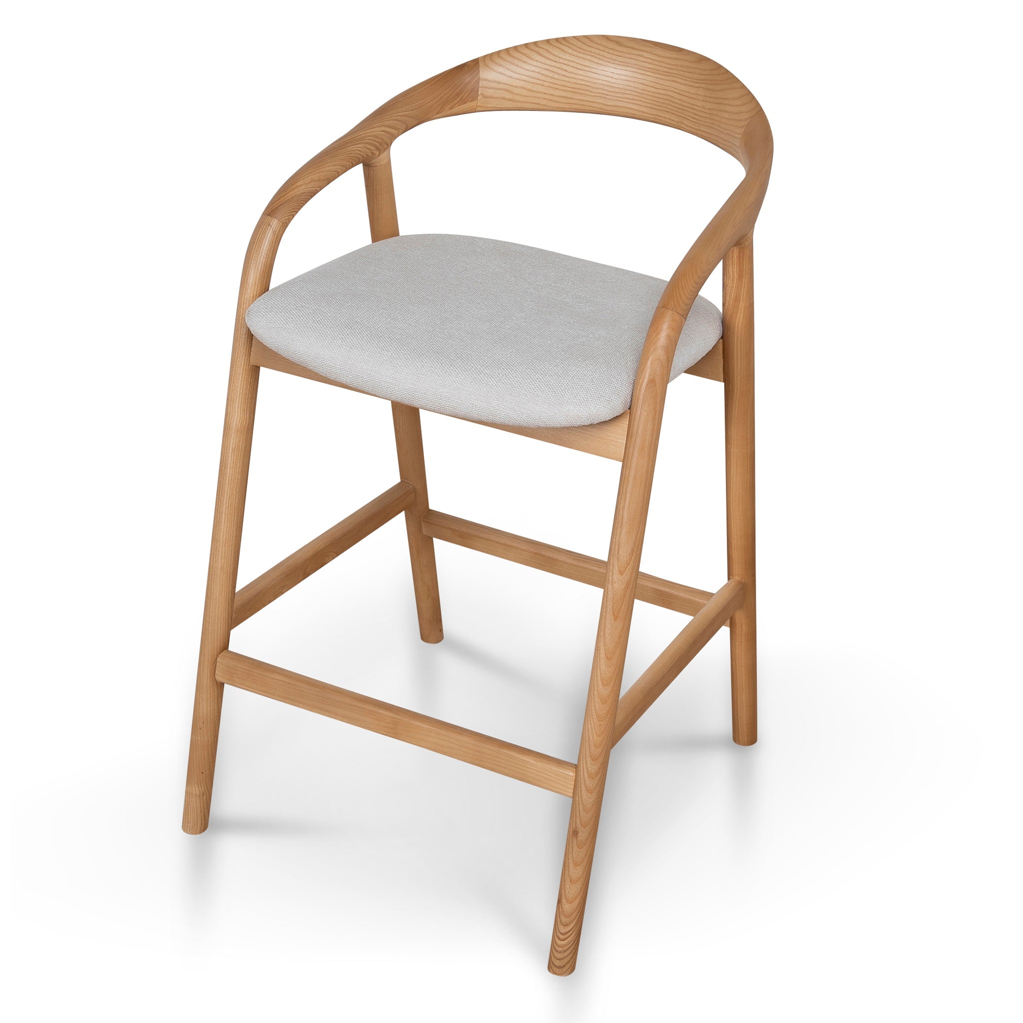 Natural Bar Stool - Naxos Beige - image 6