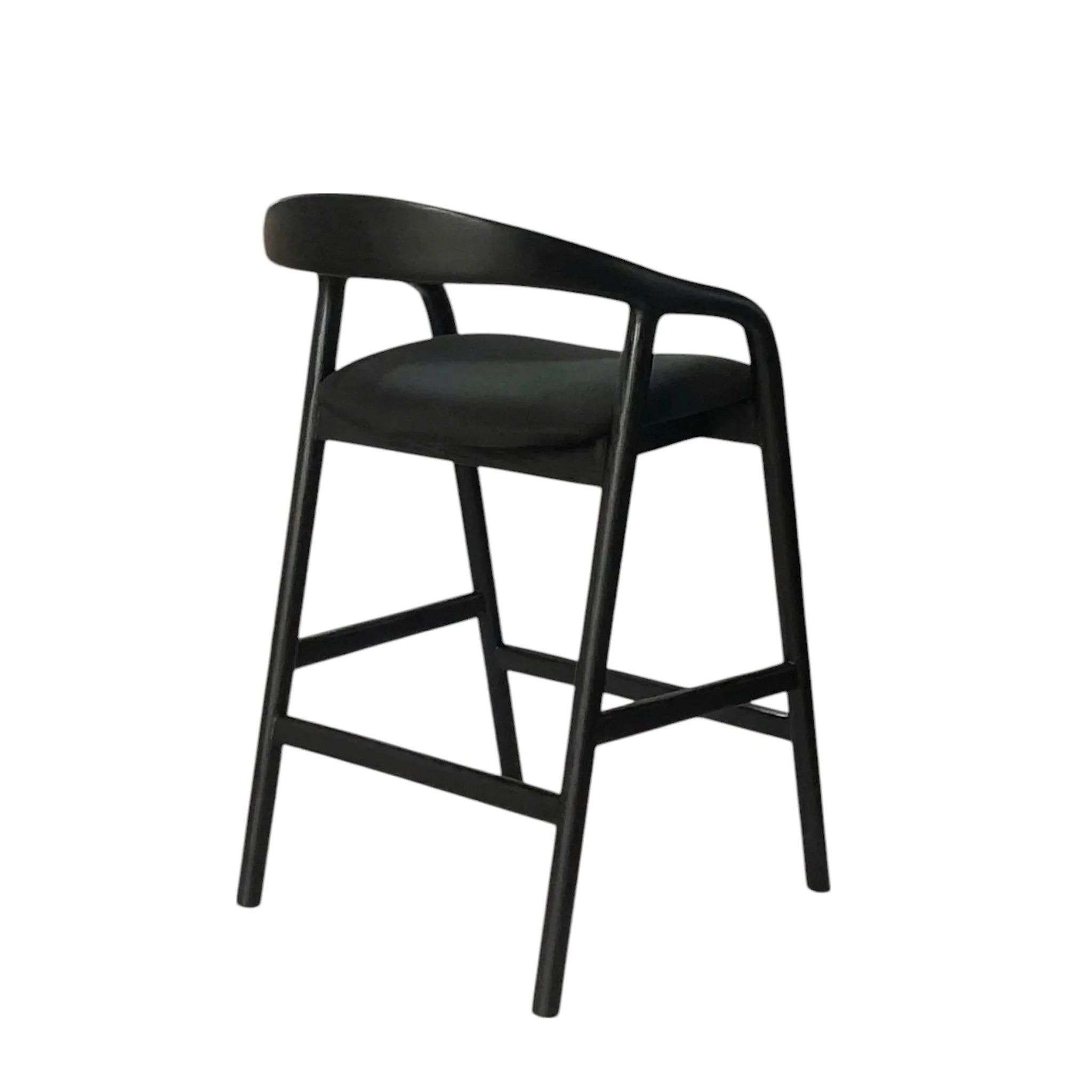 Vekerina Bar Stool - Full Black