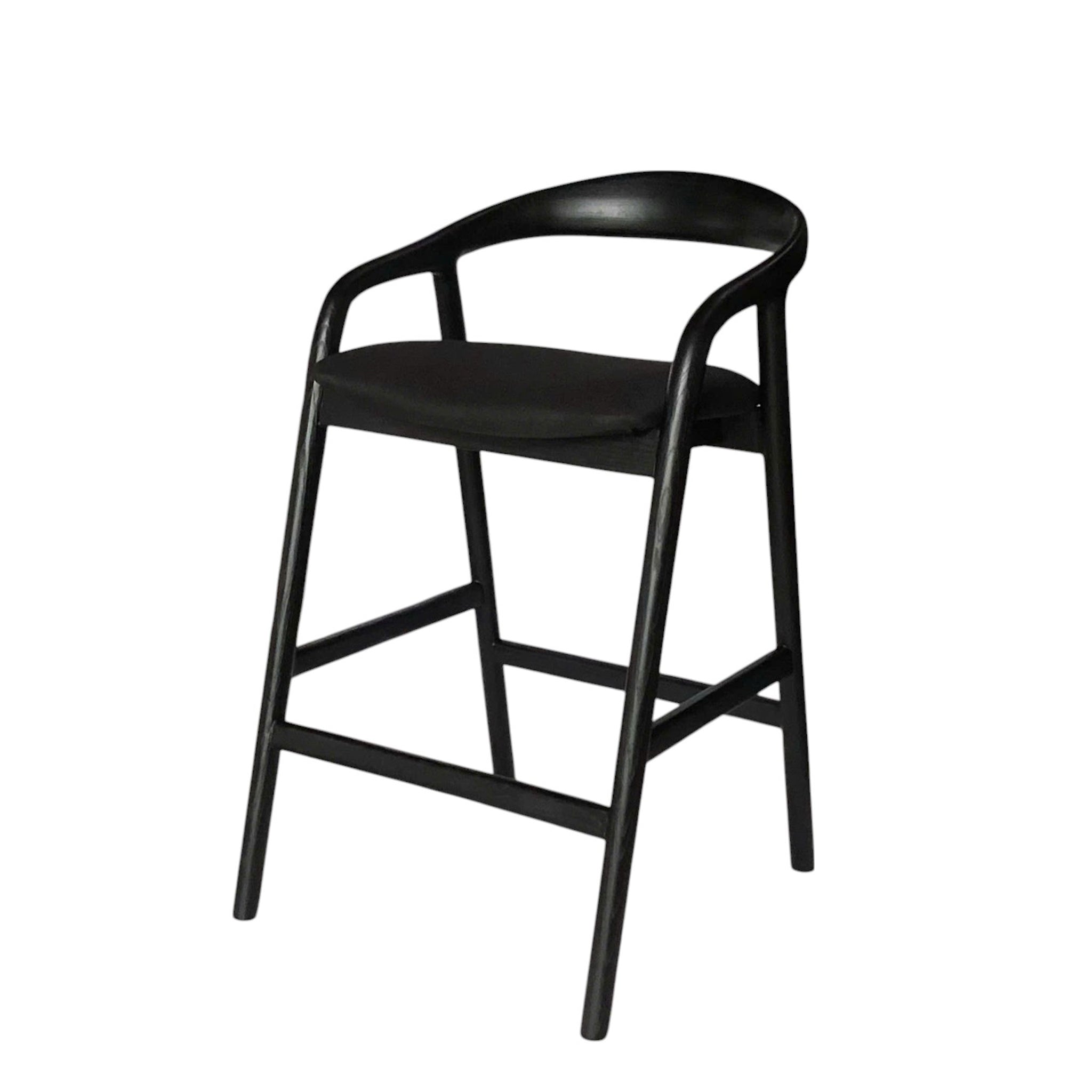 Bar Stool - Full Black