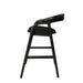 Showcasing Vekerina Bar Stool - Full Black BS10579-NX Bar Stool by Calibre Furniturs