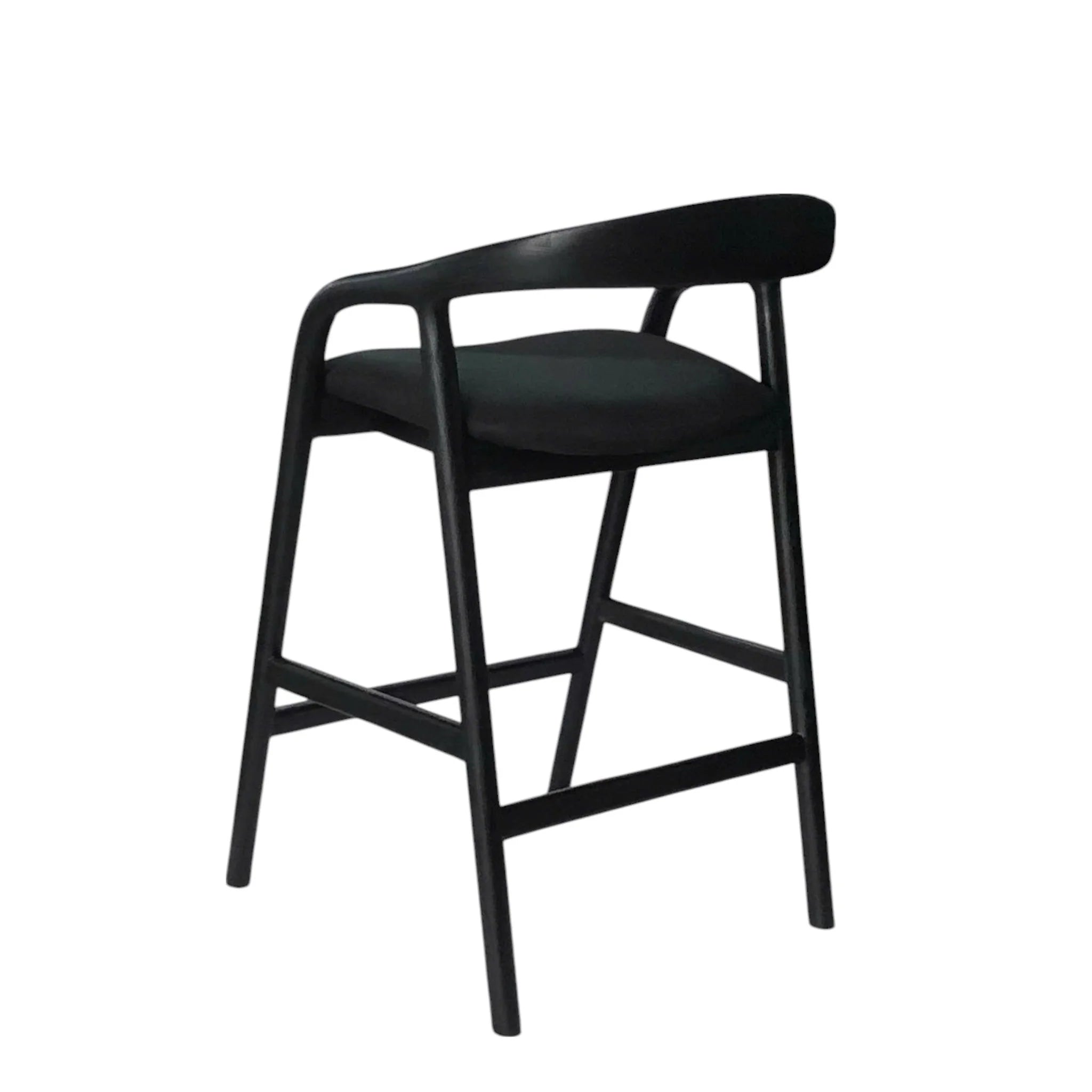 Vekerina Bar Stool - Full Black