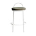 Showcasing Kilaria 63cm White Frame Bar Stool - Dark Moss Green (Set of 2) BS12012-FHx2 Bar Stool by Calibre Furniturs