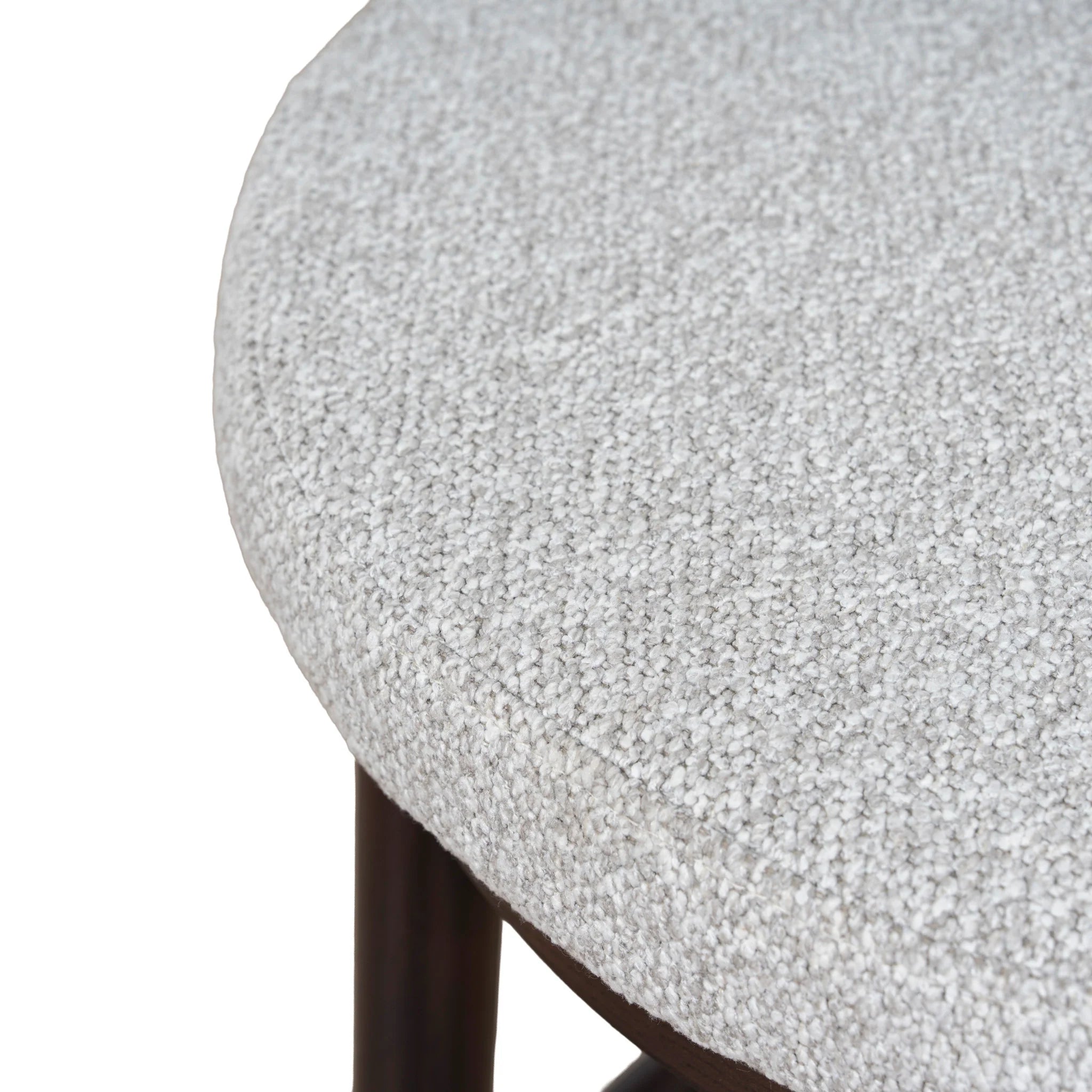 Cacesora 66cm Brown Bar Stool - Clay Grey