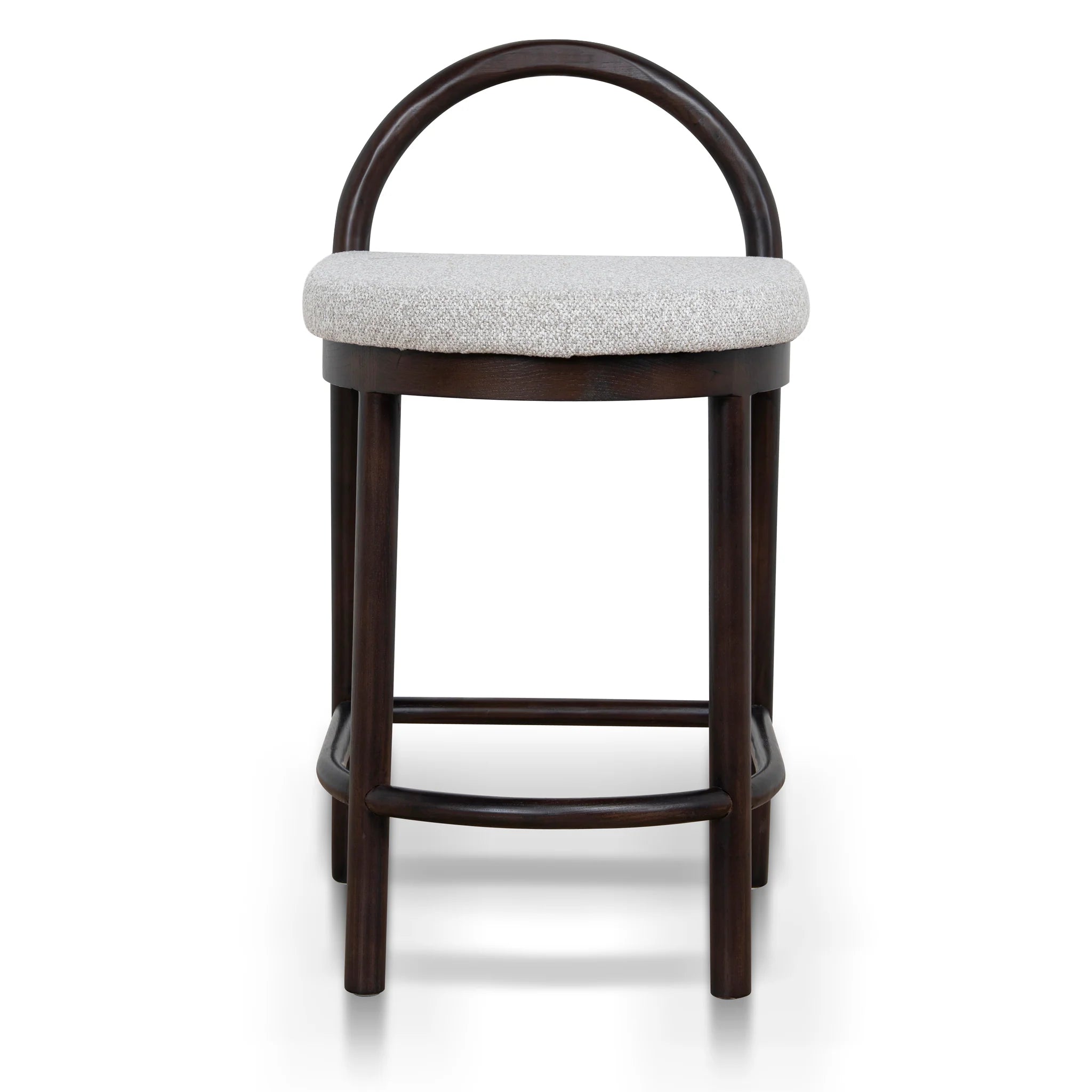Showcasing Cacesora 66cm Brown Bar Stool - Clay Grey BS12108-LJ Bar Stool by Calibre Furniturs