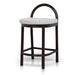 Showcasing Cacesora 66cm Brown Bar Stool - Clay Grey BS12108-LJ Bar Stool by Calibre Furniturs