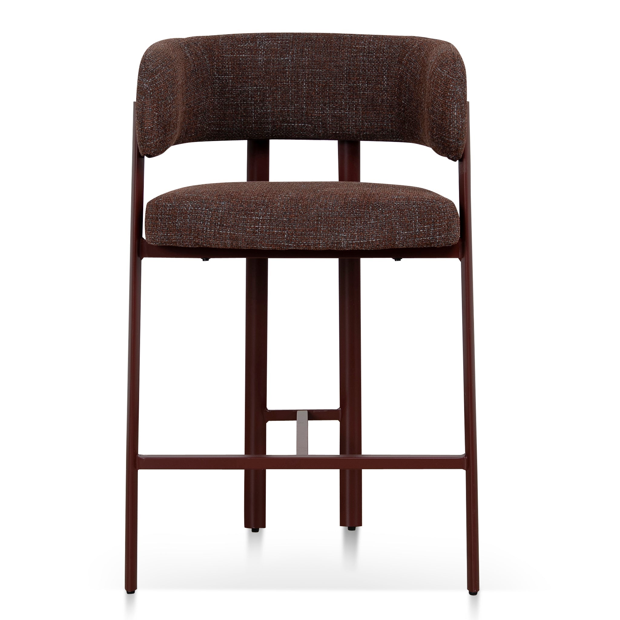 Red Barstool - Moss Brown (Set of 2)