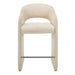 65cm Fabric Bar Stool - Cobble Beige (Set of 2) - image 2