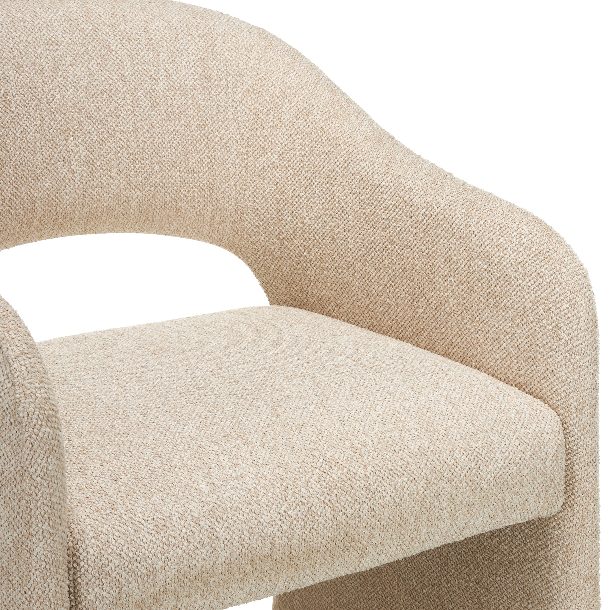 65cm Fabric Bar Stool - Cobble Beige (Set of 2) - image 7