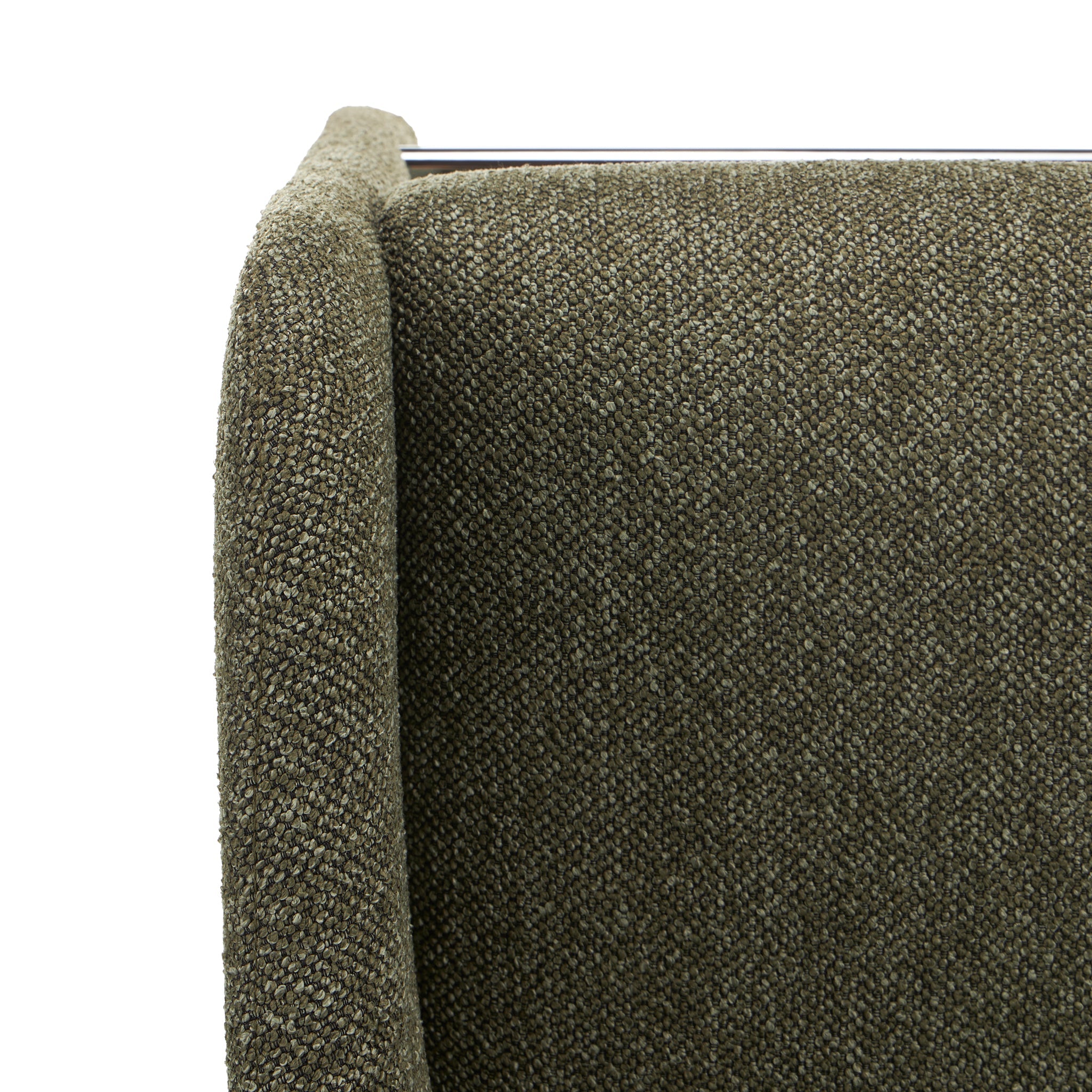 65cm Fabric Bar Stool - Twill Green (Set of 2) - image 6