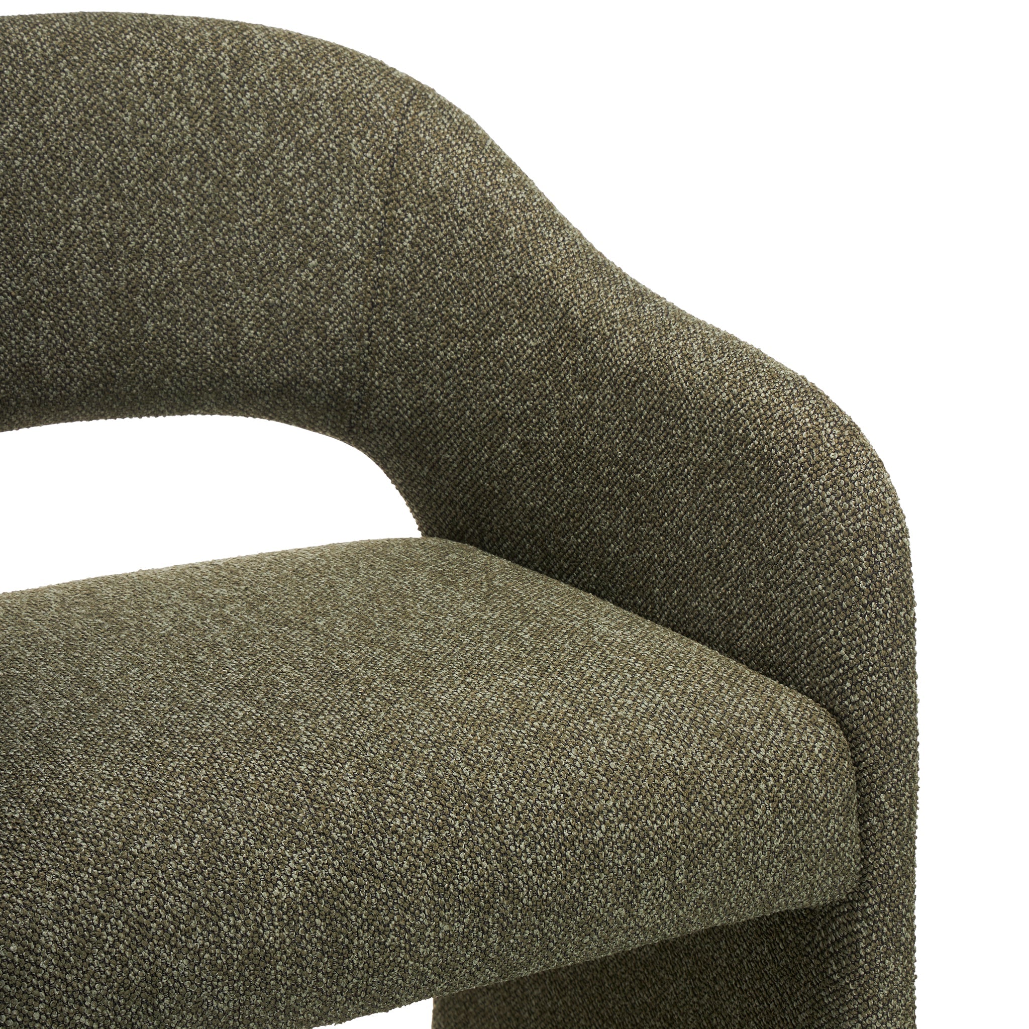 65cm Fabric Bar Stool - Twill Green (Set of 2) - image 7