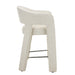 66cm Fabric Bar Stool - Verona Ivory (Set of 2) - image 4