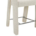 66cm Fabric Bar Stool - Verona Ivory (Set of 2) - image 8