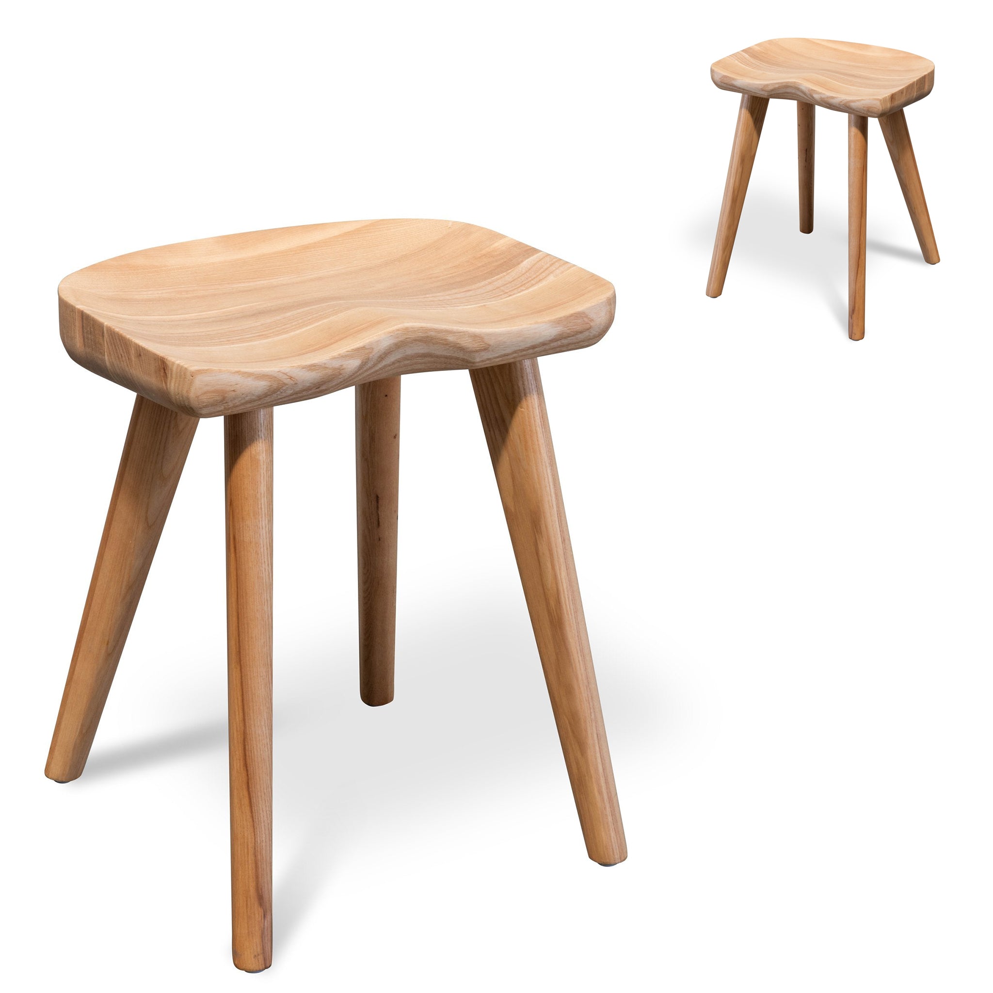 45cm Barstool - Natural (Set of 2)