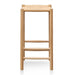 65cm Oak Bar Stool - Natural - image 2