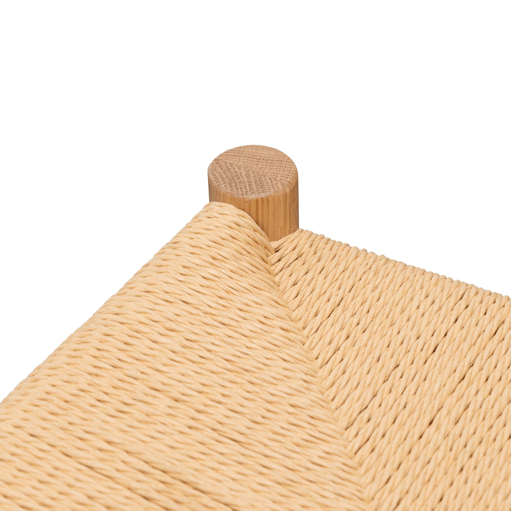 Erika 65cm Rattan Bar Stool - Natural