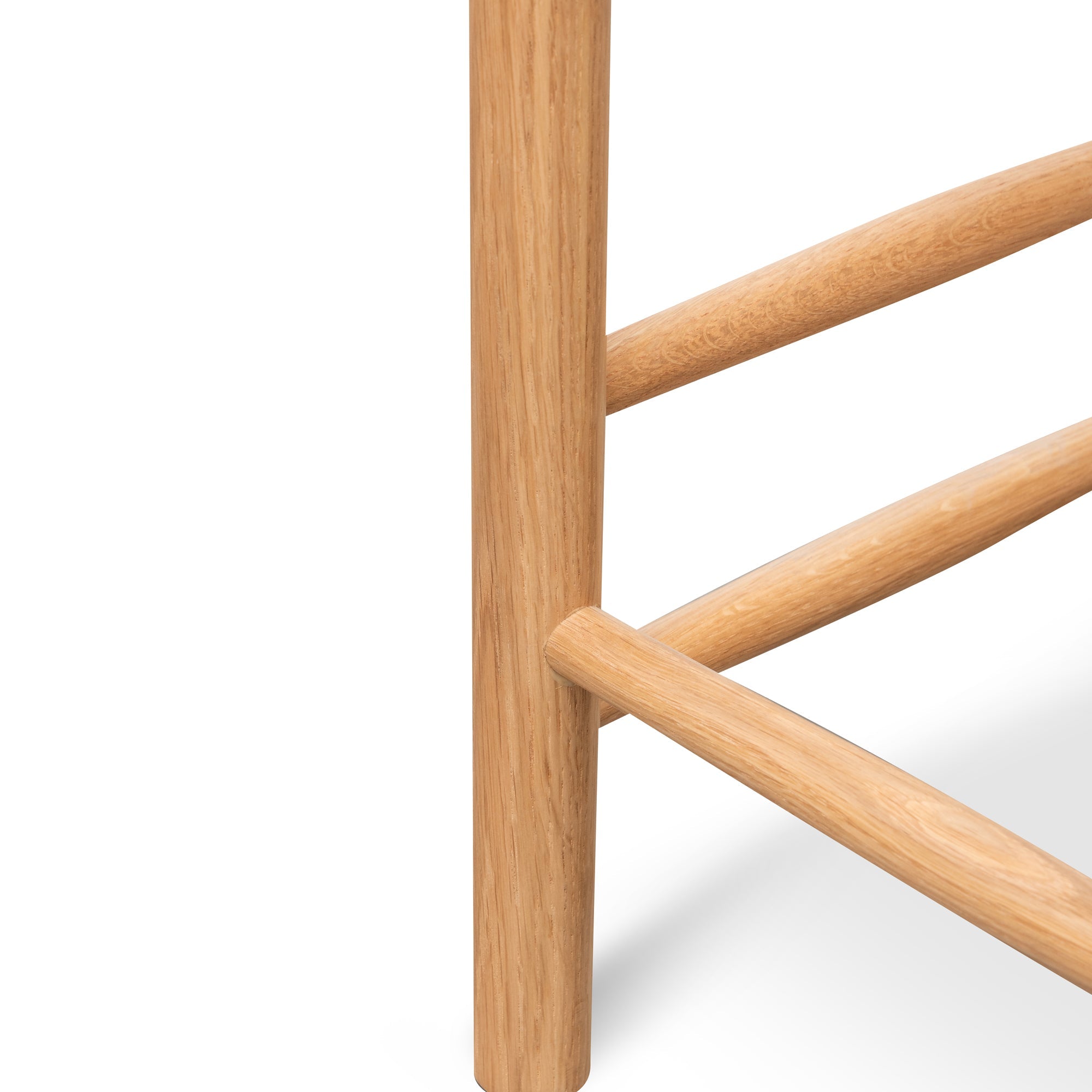 65cm Oak Bar Stool - Natural - image 8