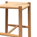 Oak Low Stool - Natural - image 5