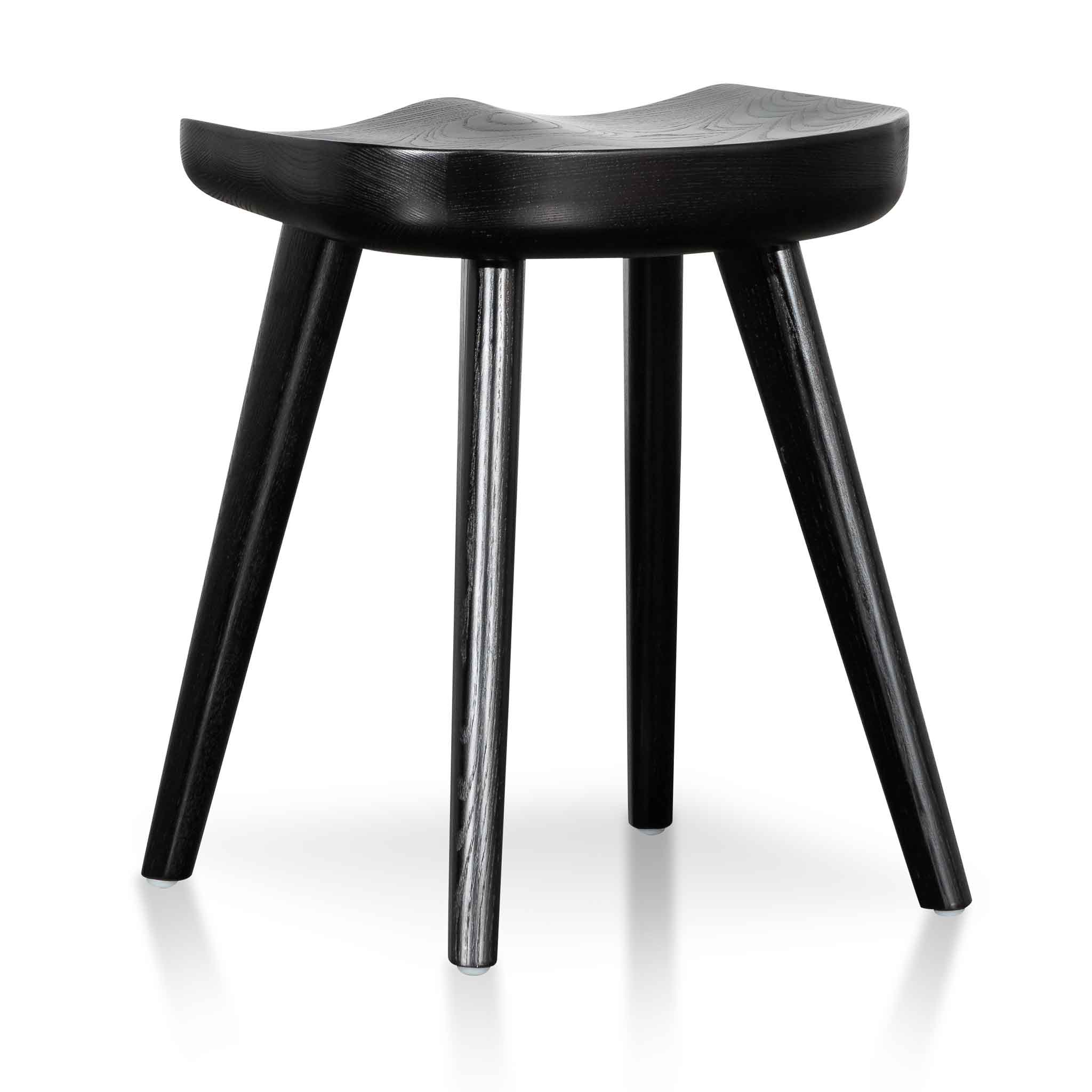 45cm Barstool - Black (Set of 2) - image 4