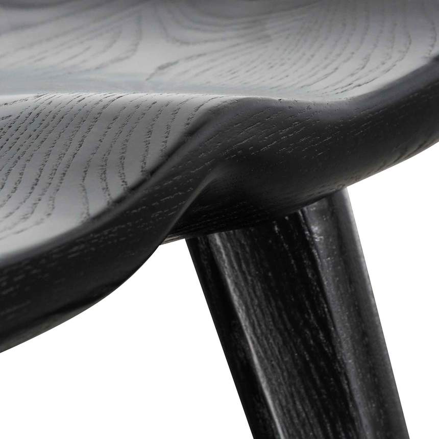 45cm Barstool - Black(Set of 2)