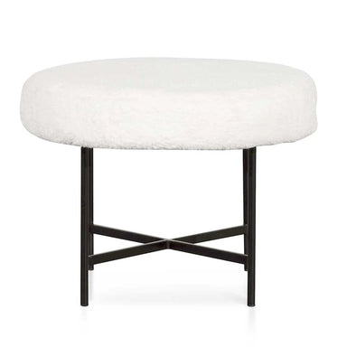 Showcasing Ropesa 48cm Low Stool - White BS6473-NI  by Calibre Furniturs