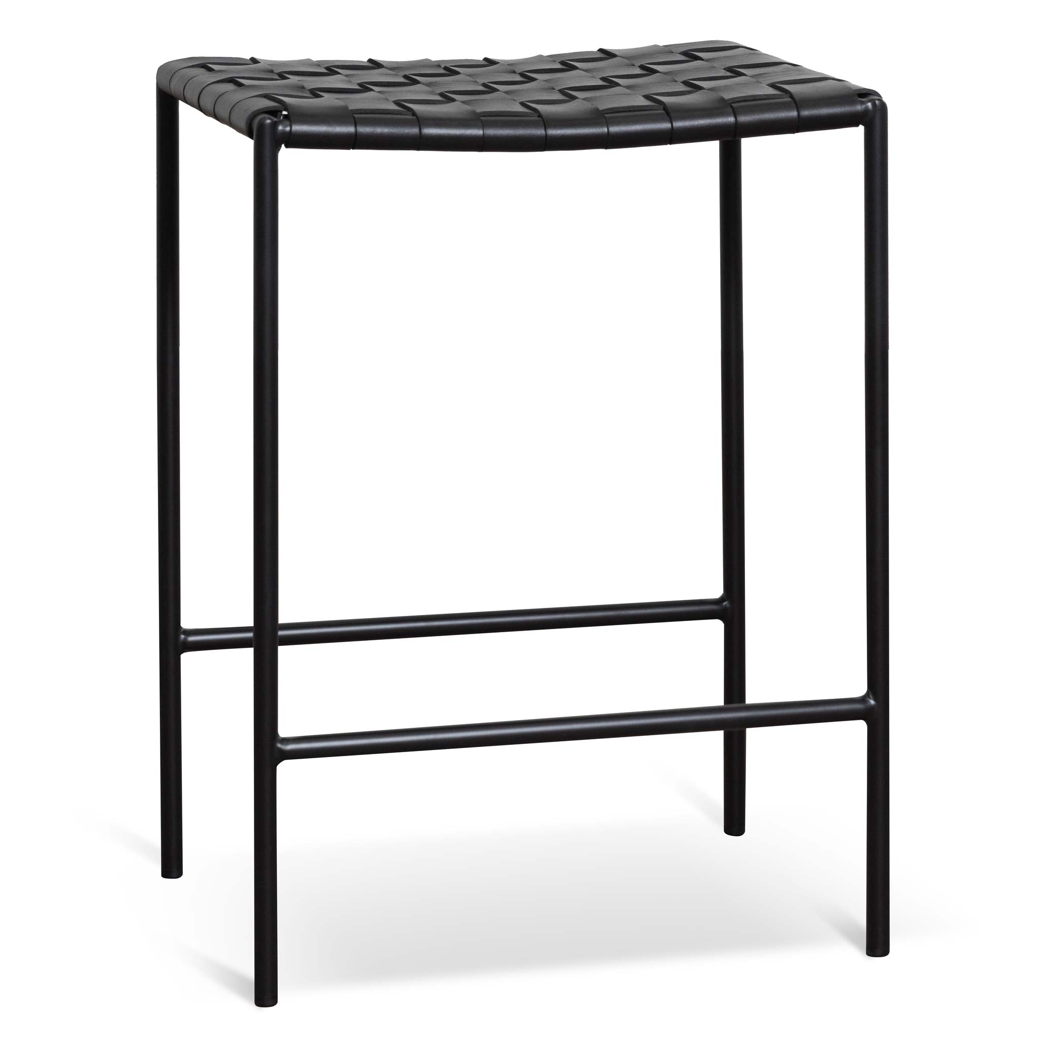 Bar stool - Black (Set of 2) - Anika