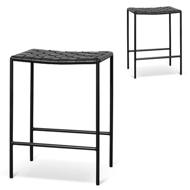 Showcasing Lotavana Bar Stool - Black (Set of 2) BS6729-SUx2 Bar Stool by Calibre Furniturs