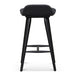 65cm Wooden Bar Stool - Charcoal Black - image 6