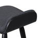 65cm Wooden Bar Stool - Charcoal Black - image 9