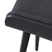 65cm Wooden Bar Stool - Charcoal Black - image 10