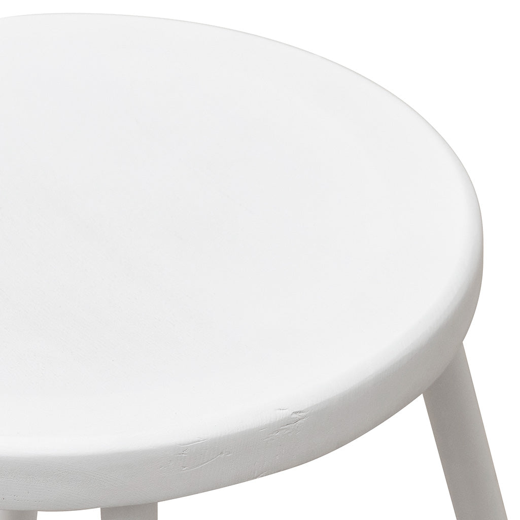 65cm Barstool - White