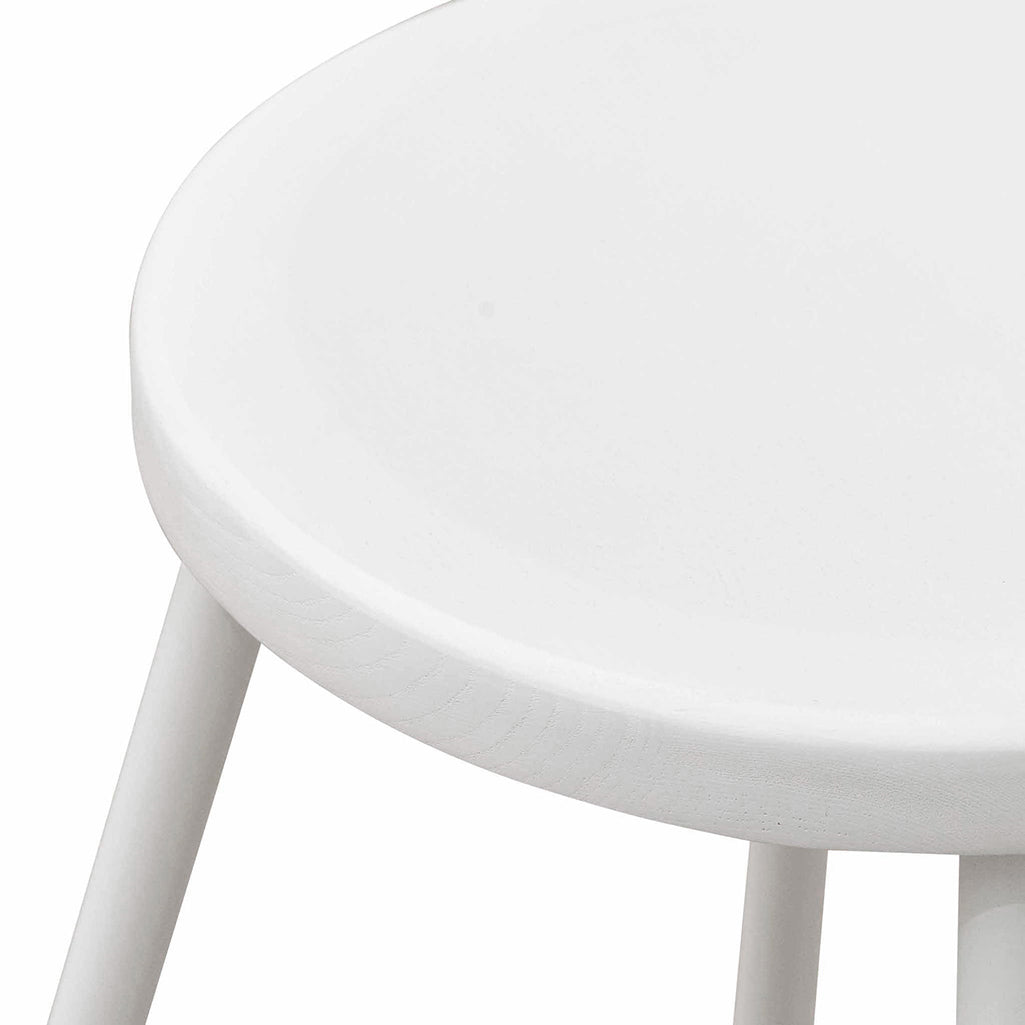 65cm Barstool - White